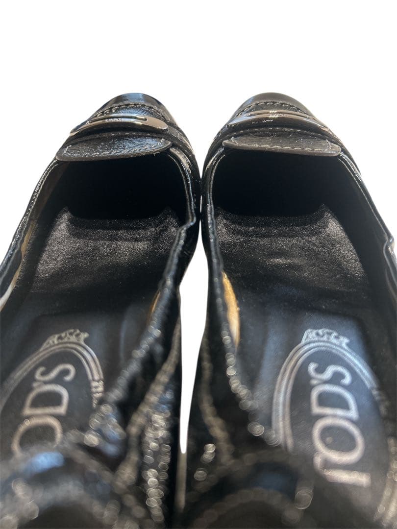 【極美品】TOD'S ブラックパンプス 37.5