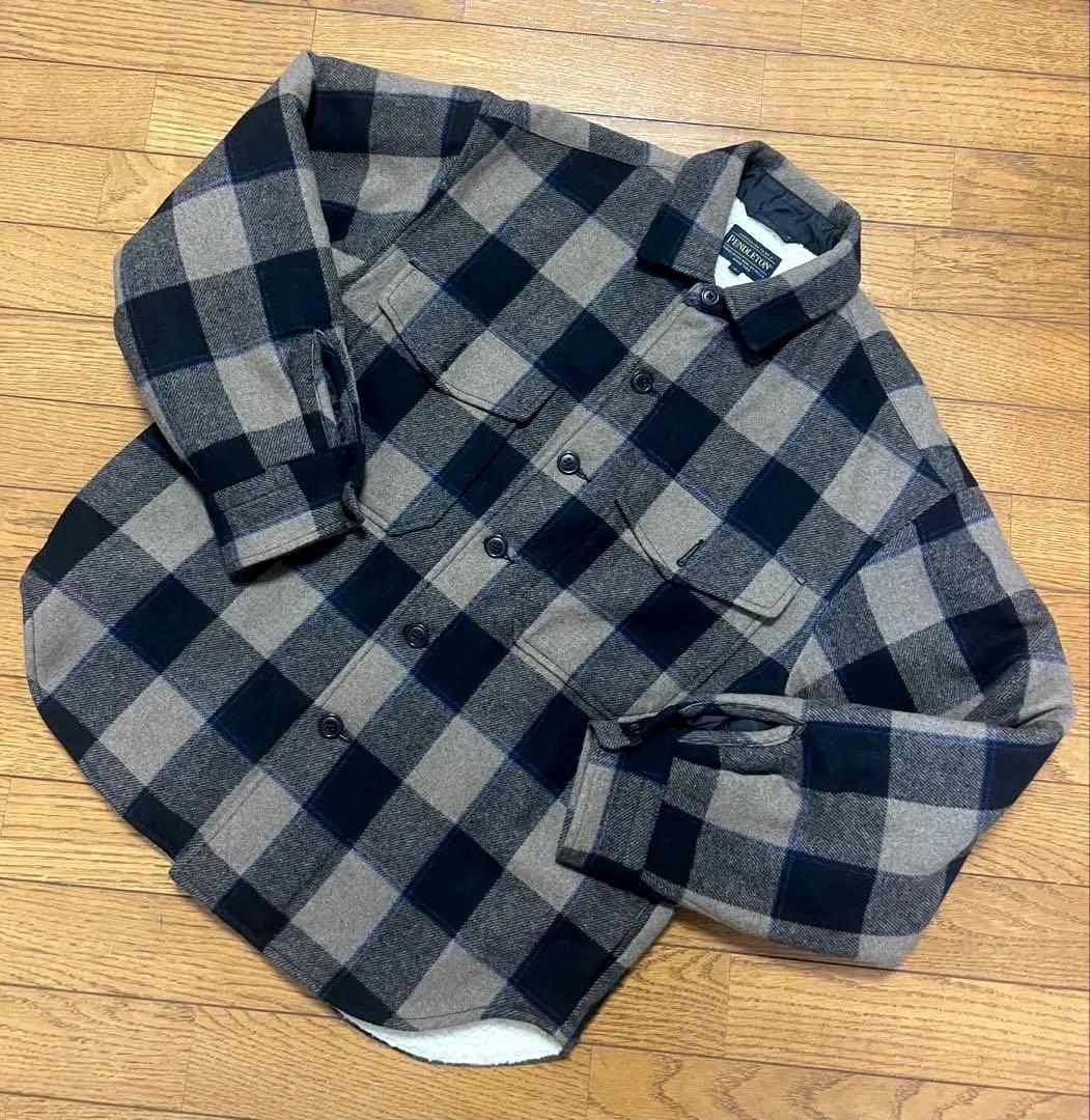 PENDLETON ペンドルトンCPOボアジャケット チェック メンズアウター