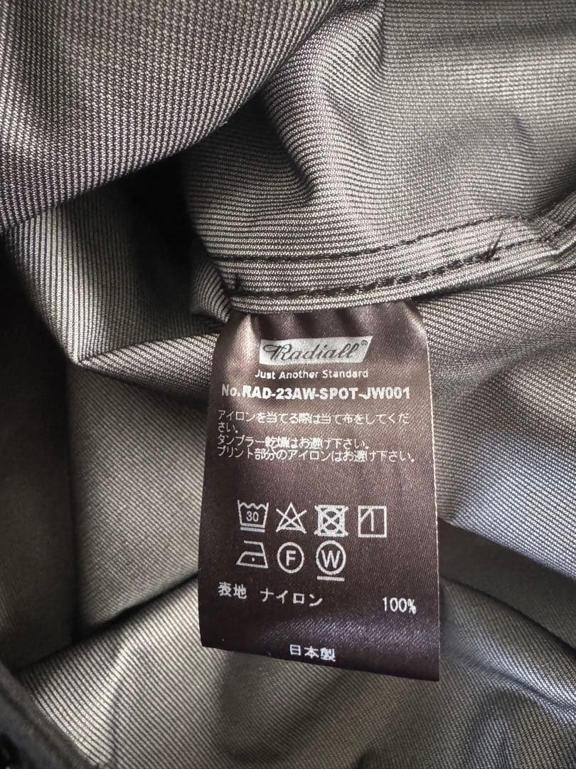 RADIALL×CHAOS FISHING CLUB ウインドブレーカー XL