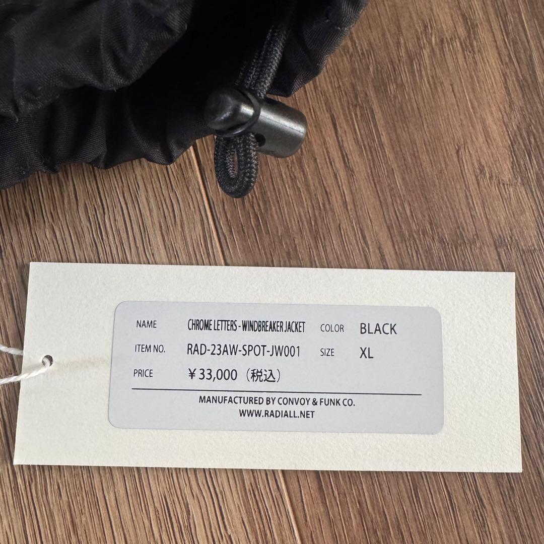 RADIALL×CHAOS FISHING CLUB ウインドブレーカー XL