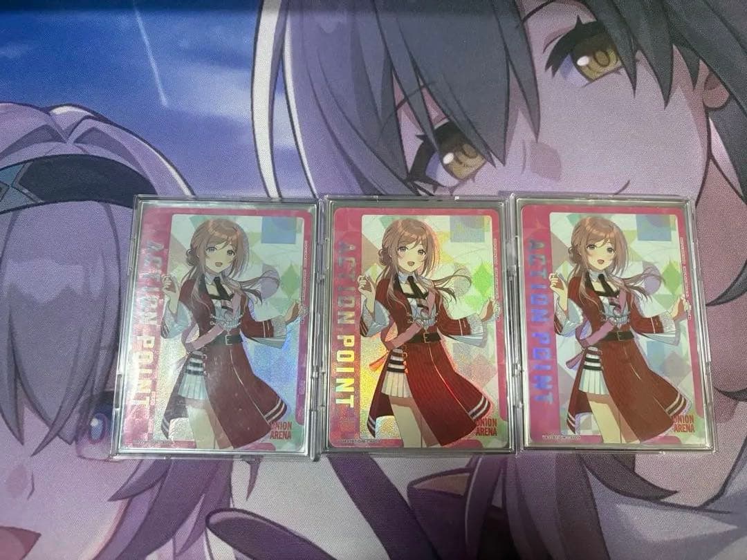 ユニオンアリーナ　学園アイドルマスター　姫崎莉波アクションポイントカード