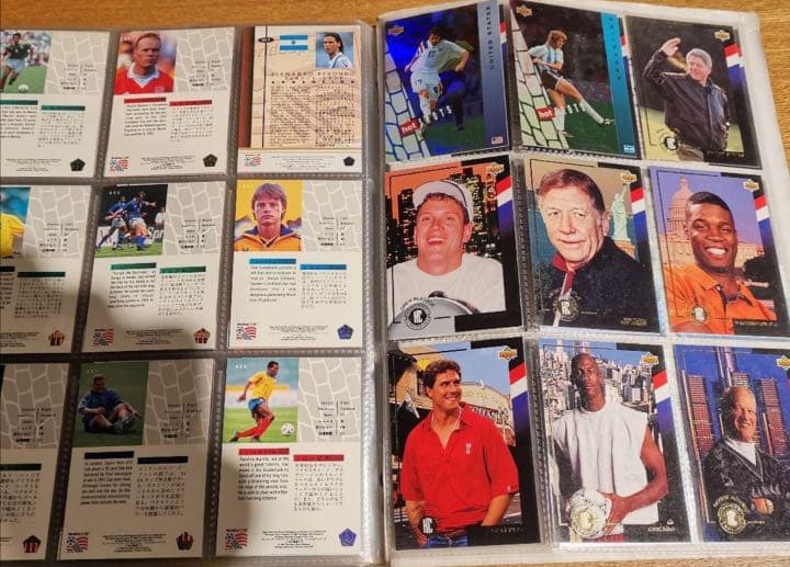 【コンプリート品】UPPER・DECK日本語版 USA 94バッジョ、ロマーリオ