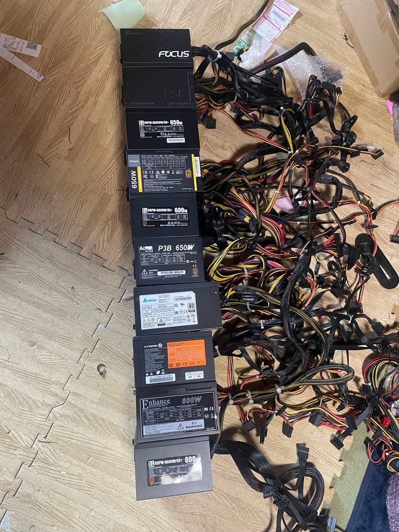 6/2-C 7 電源ユニット６００－６５０Ｗx 10個セット