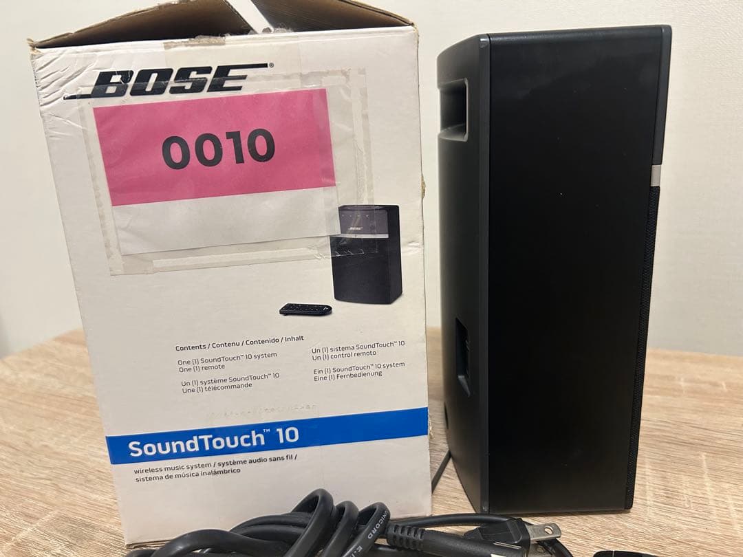 【12/16までの価格】SoundTouch 10 wireless スピーカー