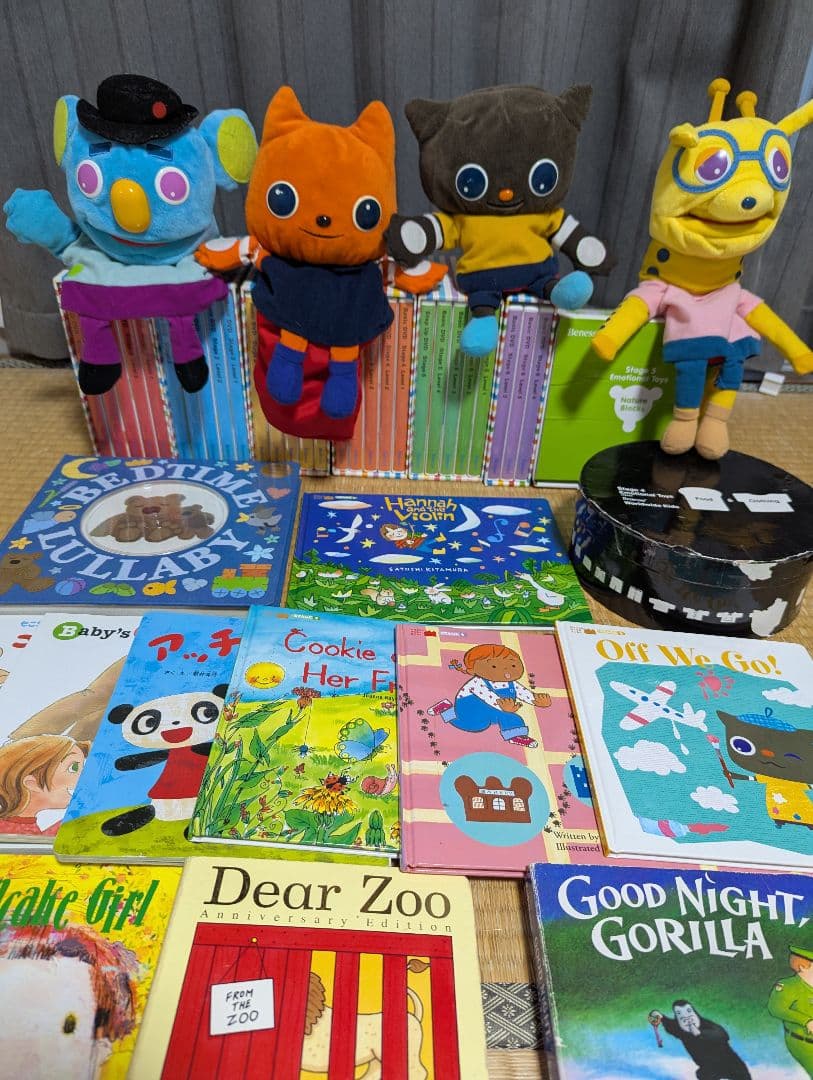 ※再生、動作確認済※ 正規品 ワールドワイドキッズ DVD、パペット、絵本ほか