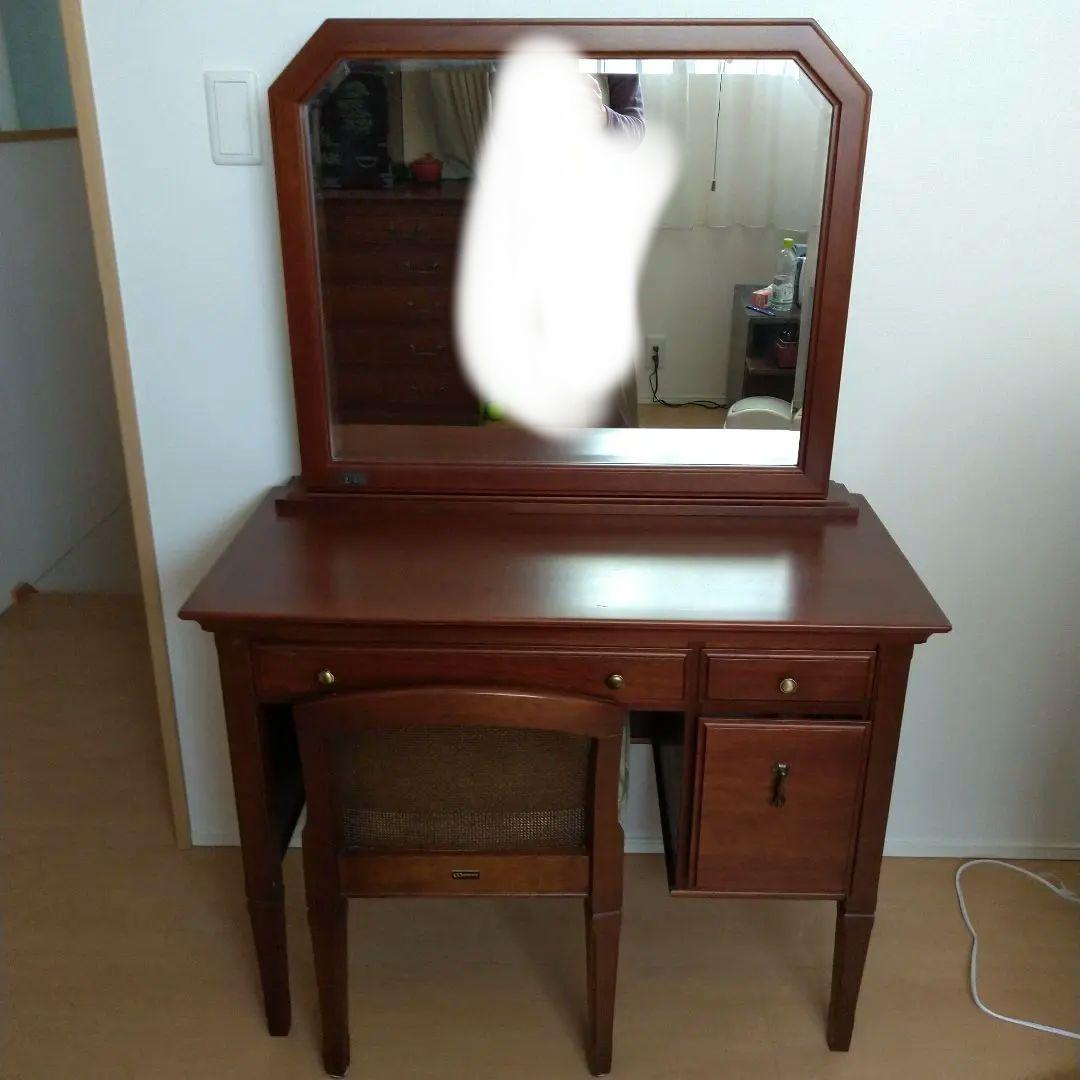 マルニ木工　地中海シリーズ　木製ドレッサー　 椅子　セット