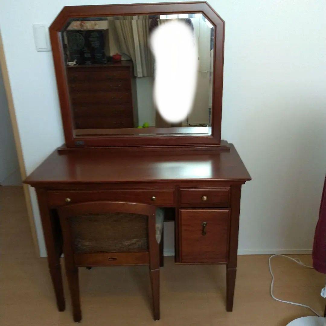 マルニ木工　地中海シリーズ　木製ドレッサー　 椅子　セット