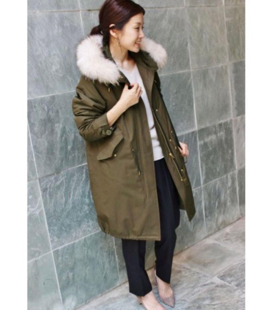 IENA　イエナ　モッズコート　カーキ38