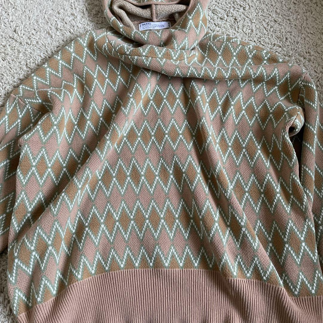 トップス DAIRIKU FACE COVER KNIT PULLOVER 23AW