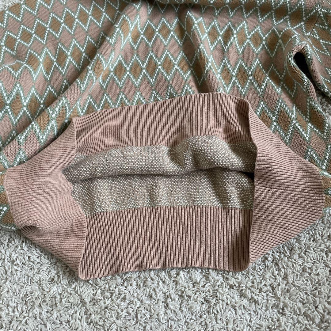 トップス DAIRIKU FACE COVER KNIT PULLOVER 23AW