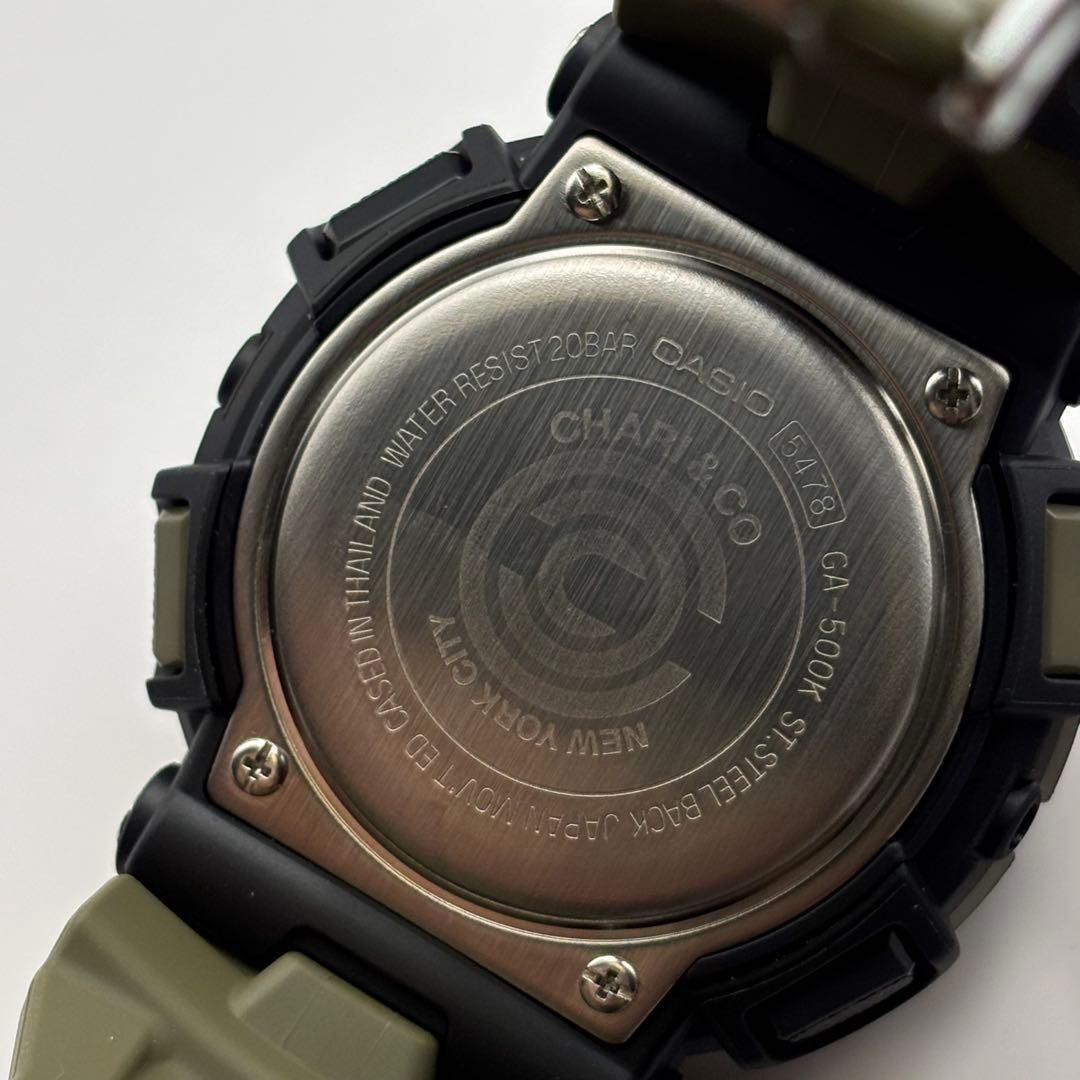 【新品未使用】ジーショック CHARI&CO 限定廃盤 GA-500K-3AJR