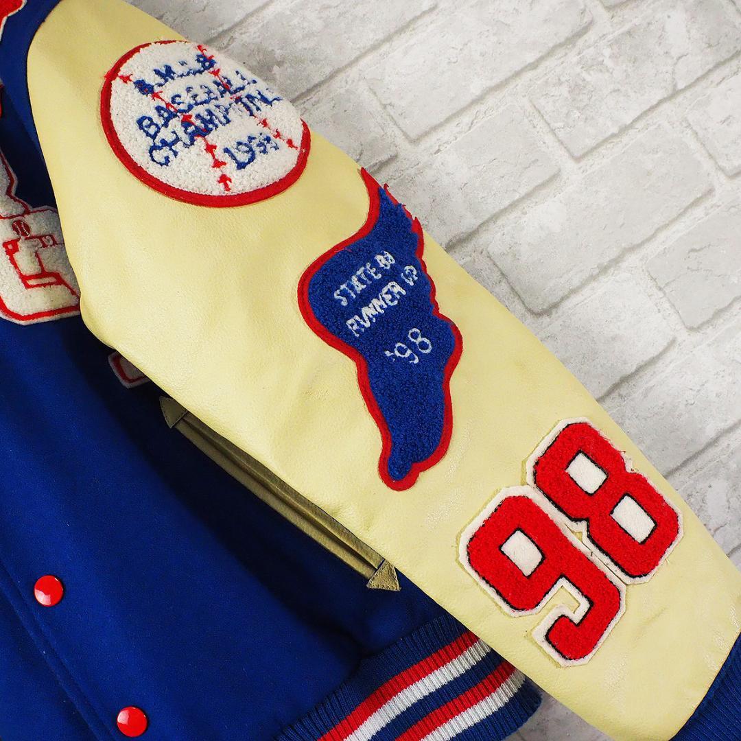 激レア♡【Beams Boy】athlete/袖レザー切替/フルデコ/スタジャン