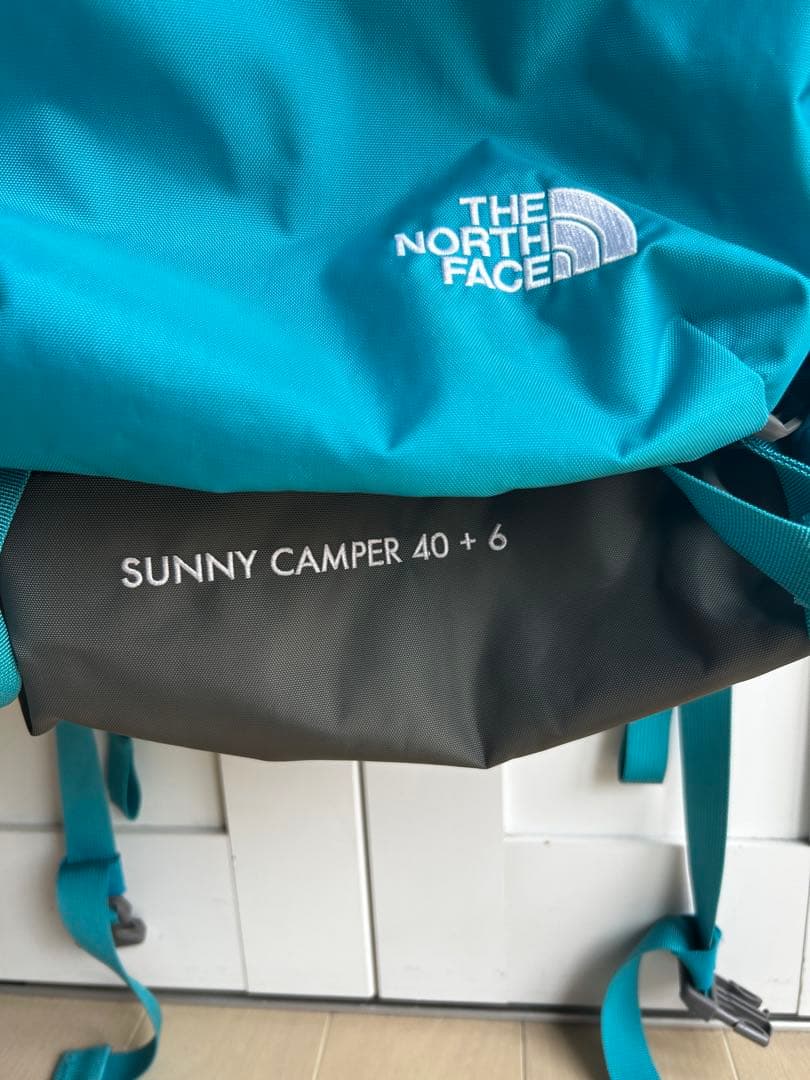 美品THE NORTH FACE サニーキャンパー 40+6 ターコイズブルー