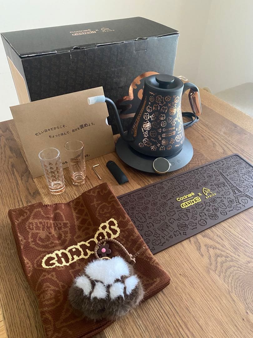 epeios×chanoir(エペイオス×シャノワール)コラボ　ドリップケトル