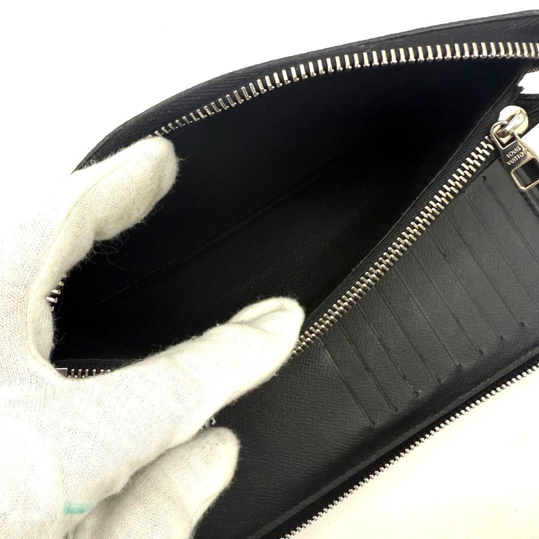 ルイヴィトン モノグラム エクリプス ジッピーウォレット ヴェルディカル 長財布