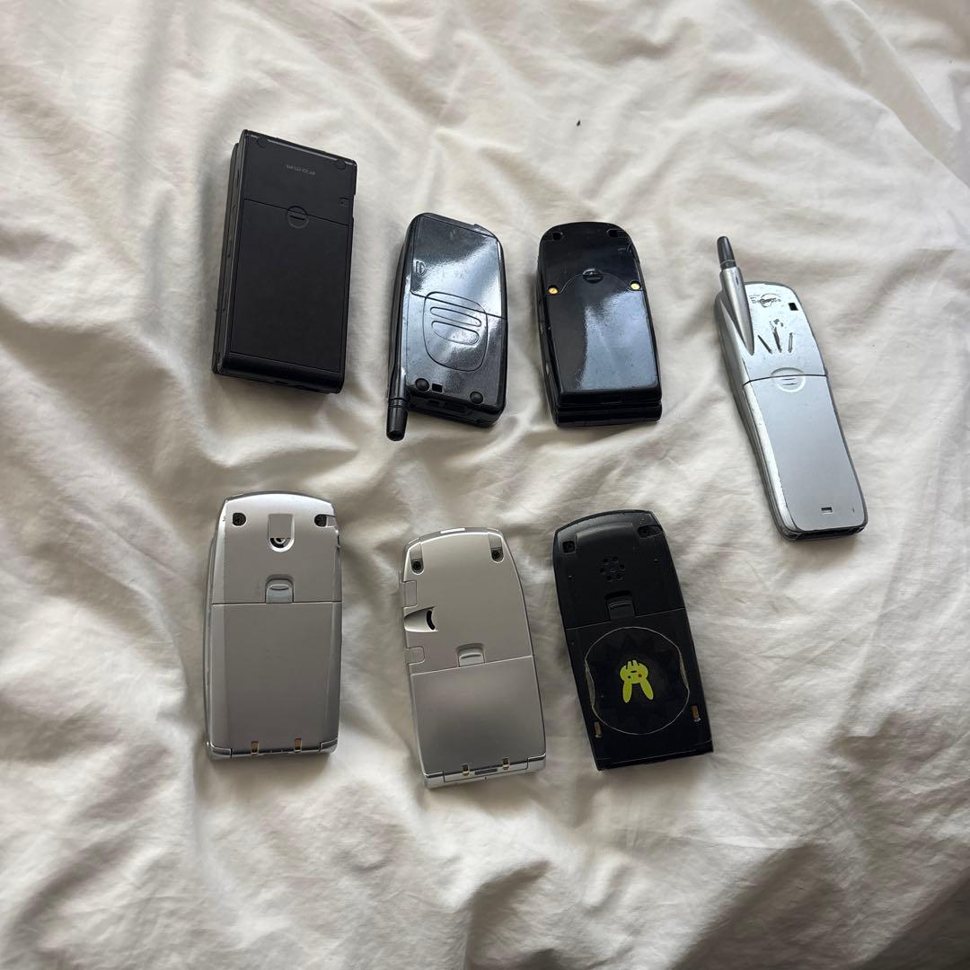 レトロdocomo携帯　7台