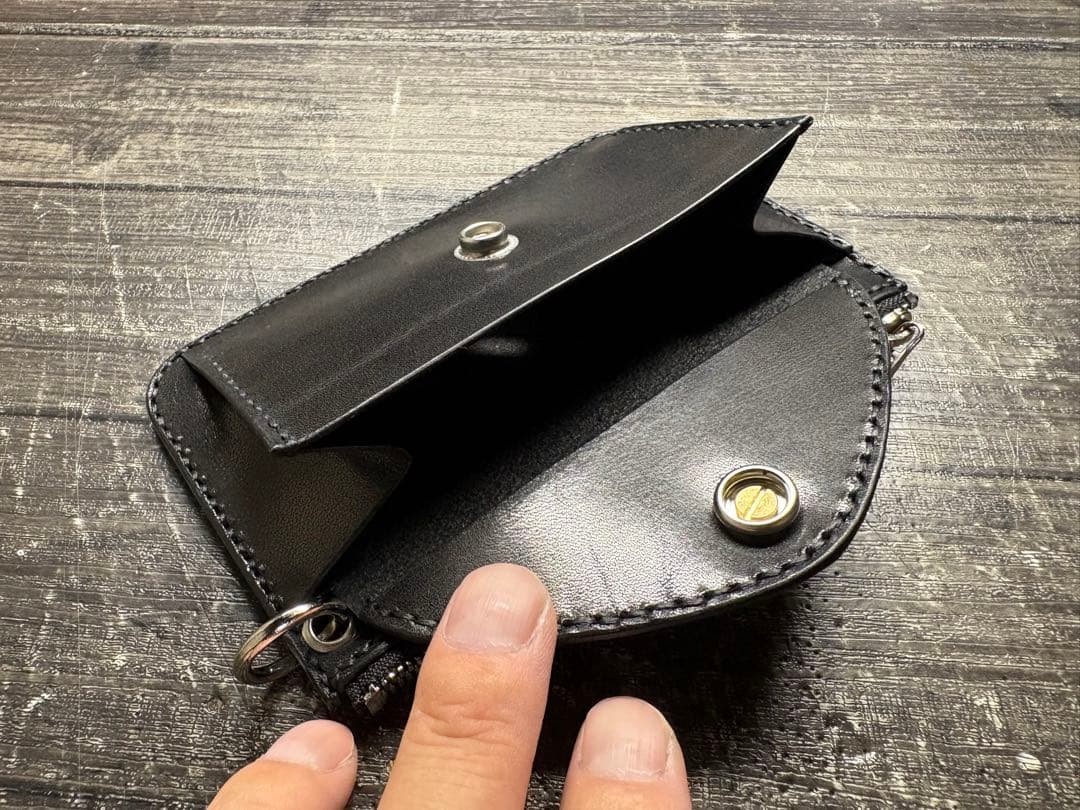 栃木サドルレザー　アポロコンチョユーティリティウォレットA 極薄バージョン