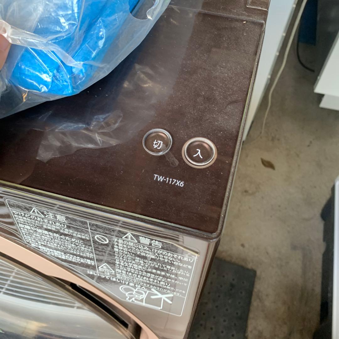 東芝　ドラム洗濯機　TW-117X6L 2018年式