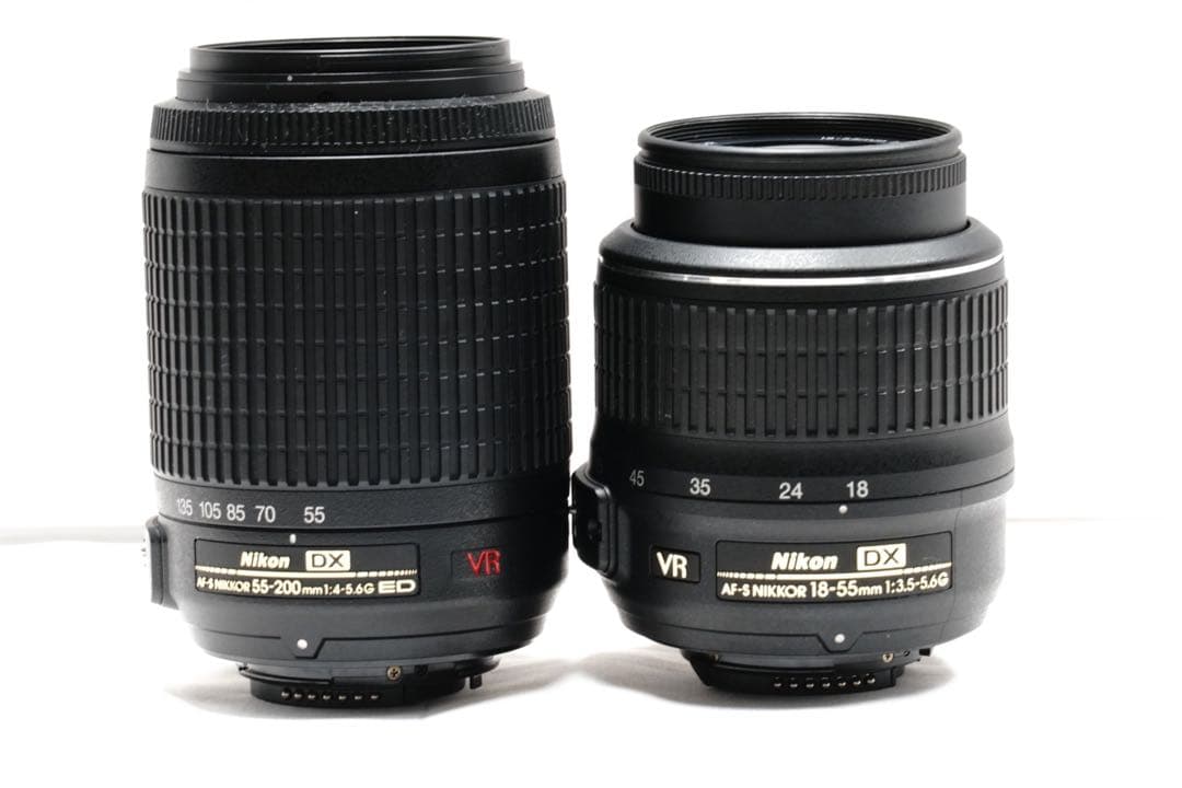 新品級 Nikon D3200 スマホ転送 ダブルズーム レンズセット 入門機