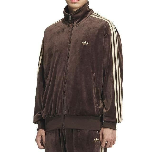 adidas トラックジャケット ジャージ ブラウン 新品 S 正規品 タグ付