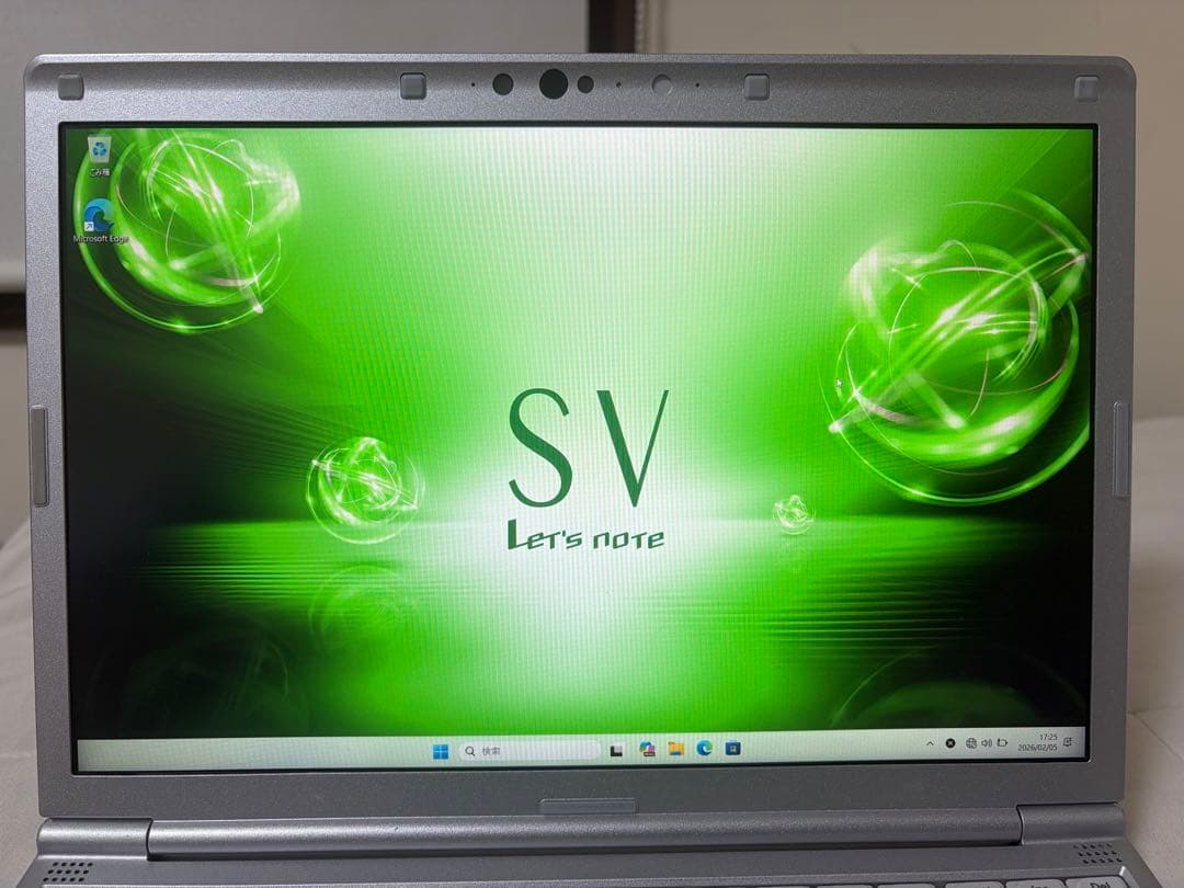 パナソニックLet’snote CF−SV7RDCVS 11Pro初期化済み13