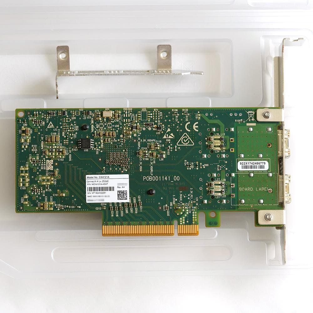 【２枚セット】NVIDIA ConnectX-4 10G/25G LANカード
