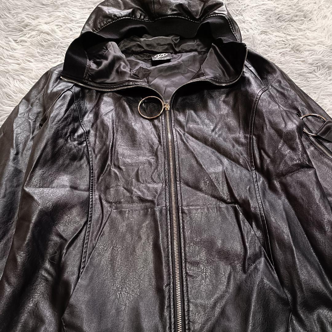 KRY CLOTHING レザージャケット ブルゾン 地雷系