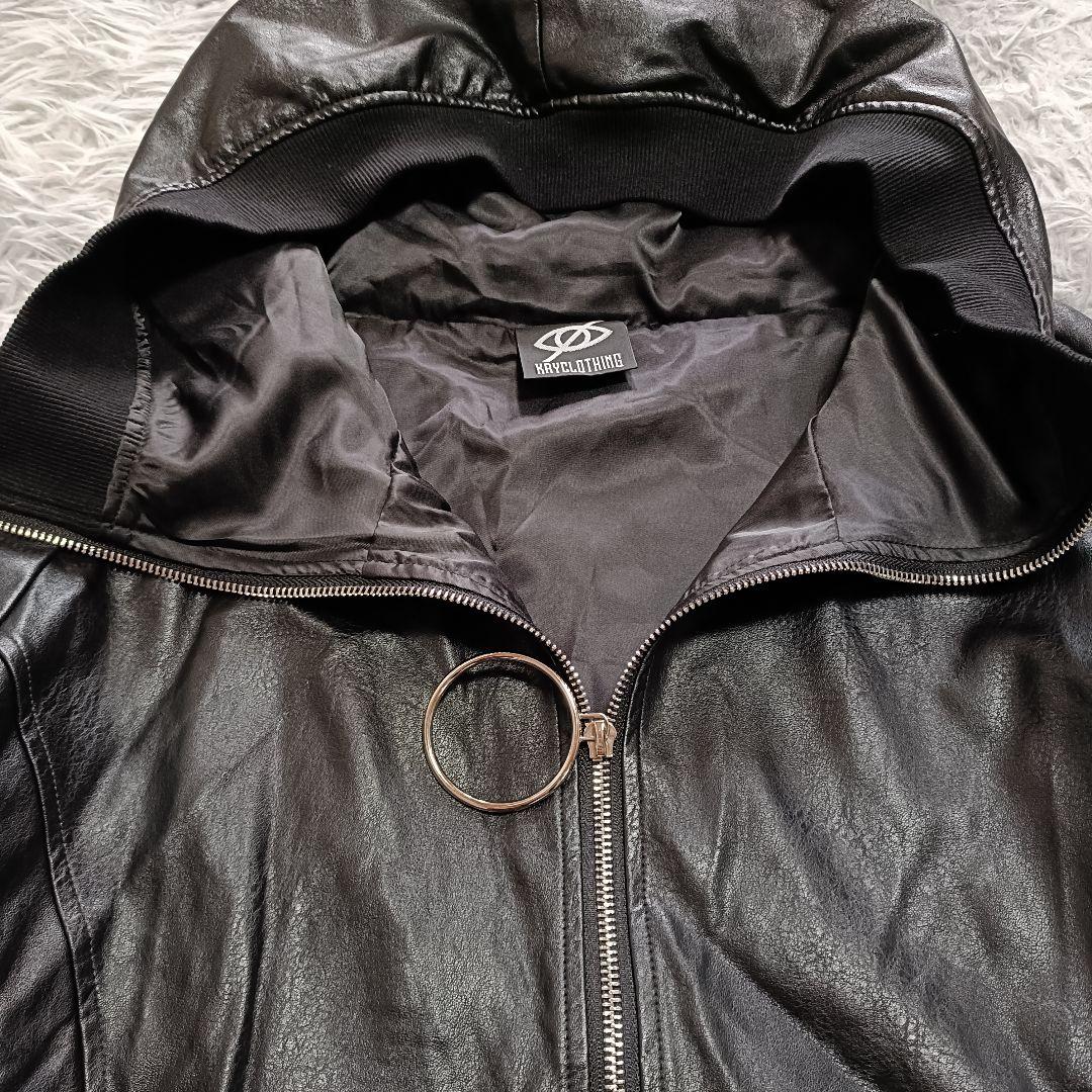 KRY CLOTHING レザージャケット ブルゾン 地雷系