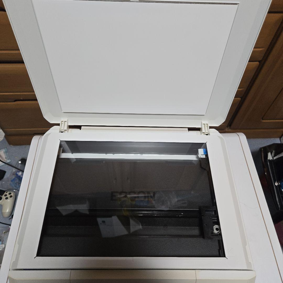 EP-707A ホワイト　ジャンク(印刷可能)目詰まり、漏れあり