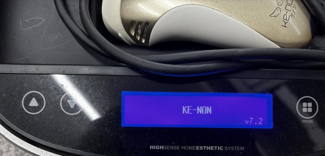 KE-NON ケノン 脱毛器 バージョン7.2 NIPL-2080 取扱説明書有