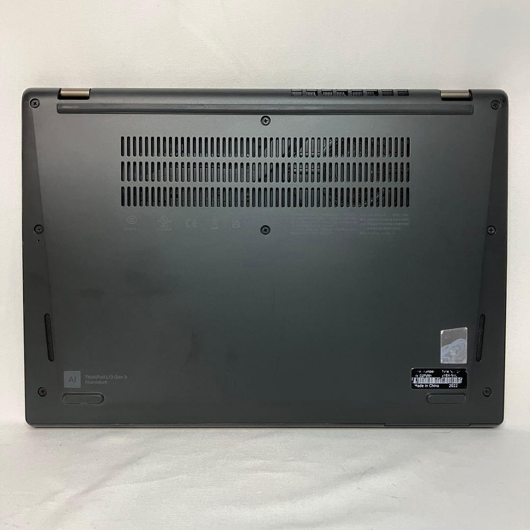 美品 ThinkPad L13 Gen3 第12世代 i7 16GB 512GB