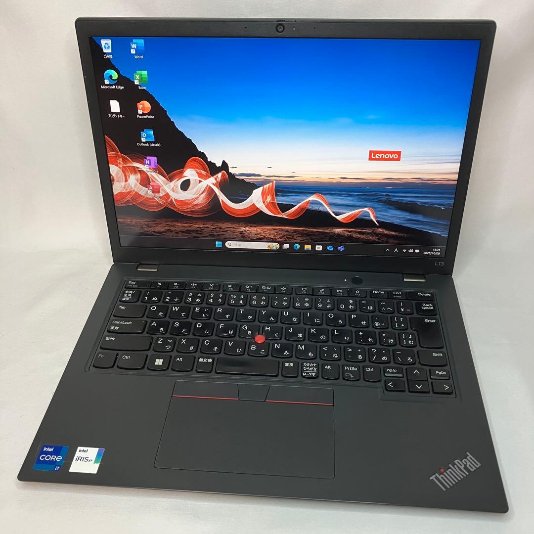 美品 ThinkPad L13 Gen3 第12世代 i7 16GB 512GB