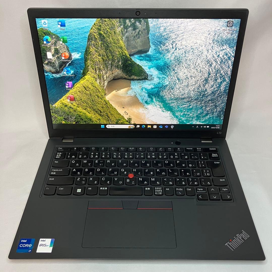 美品 ThinkPad L13 Gen3 第12世代 i7 16GB 512GB
