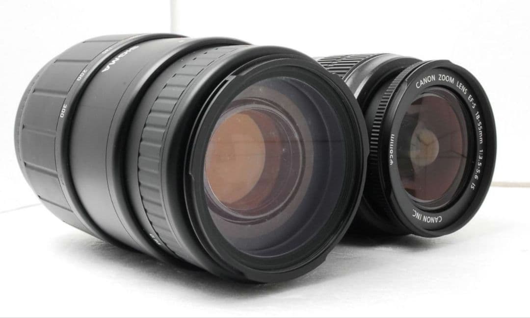 CANON　EOS KissX ダブルレンズ　超望遠　一眼レフ　キャノン　初心者