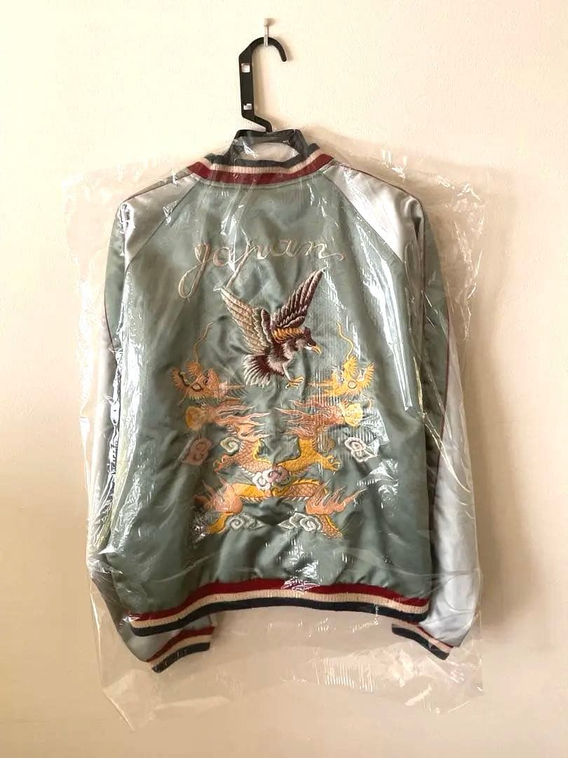 スカジャン　東洋　トラ　イーグル　Lサイズ　25年以上前のもの　値引き歓迎‼️