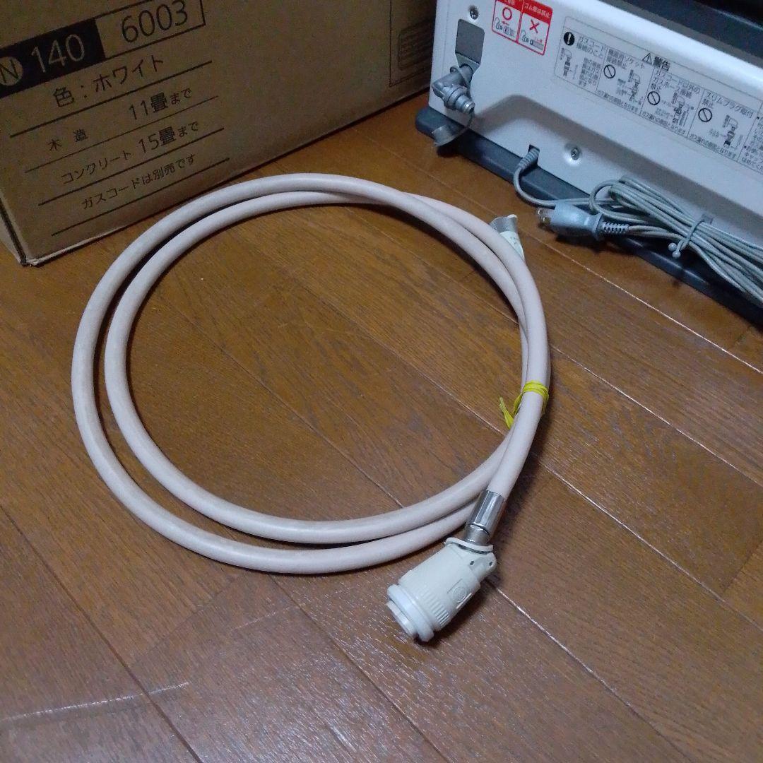 2017年製 [都市ガス用] ガスファンヒーター　ノーリツ