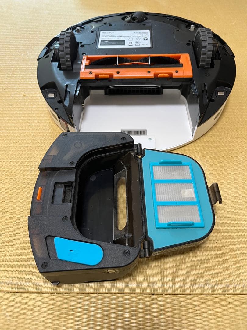 ecozy ロボット掃除機 本体 ホワイト　セット