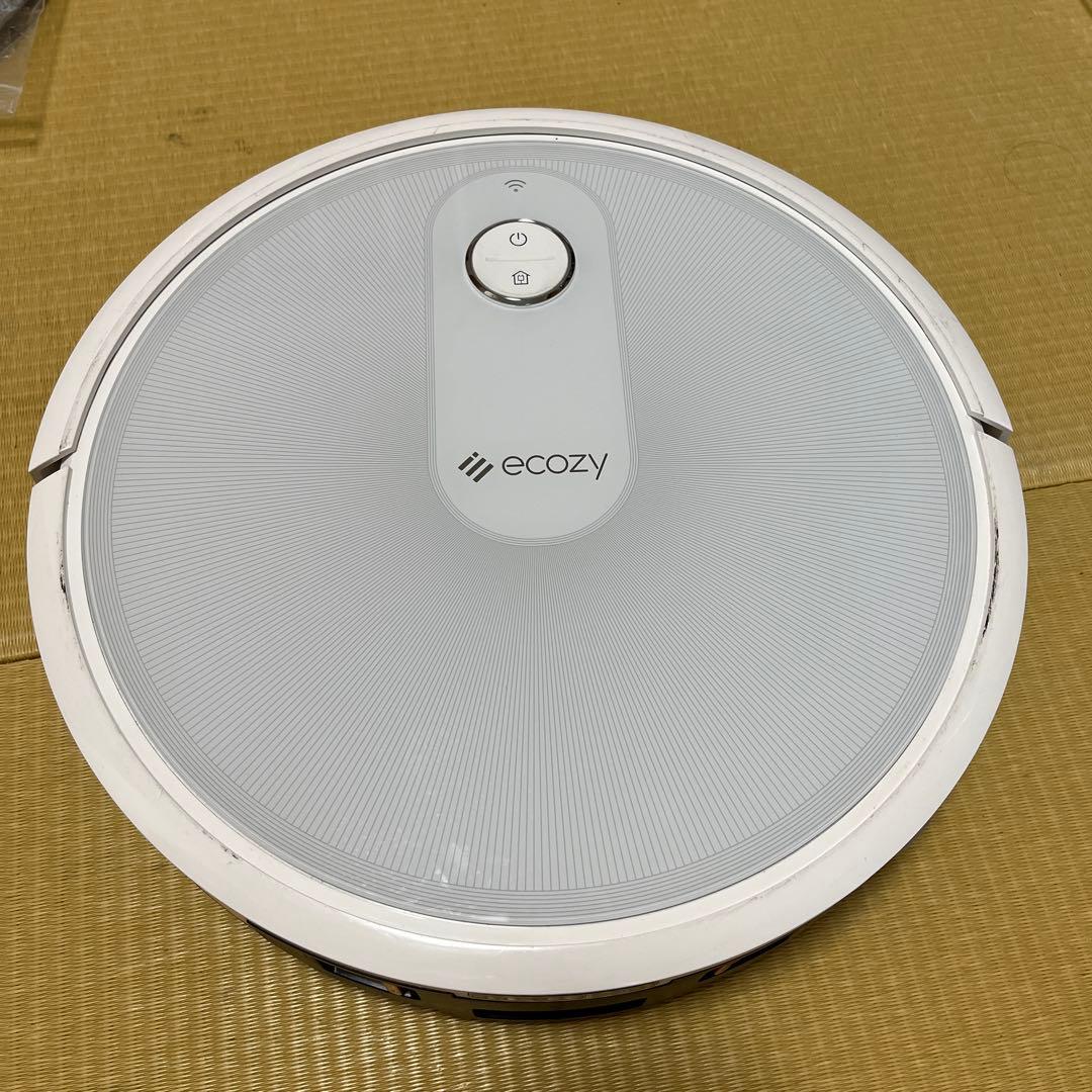 ecozy ロボット掃除機 本体 ホワイト　セット