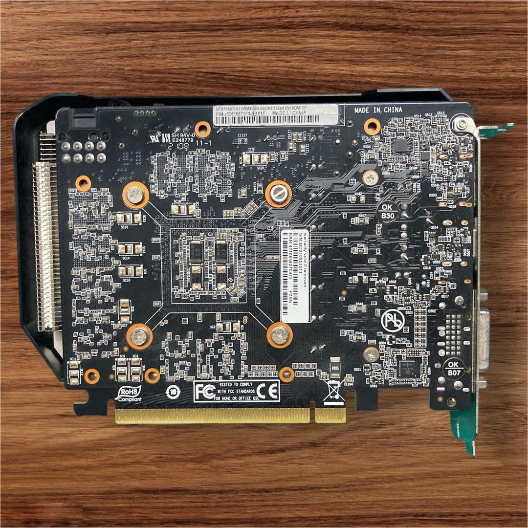 GTX1660Ti 6GB Palit 実動作確認済 ベンチ完走品