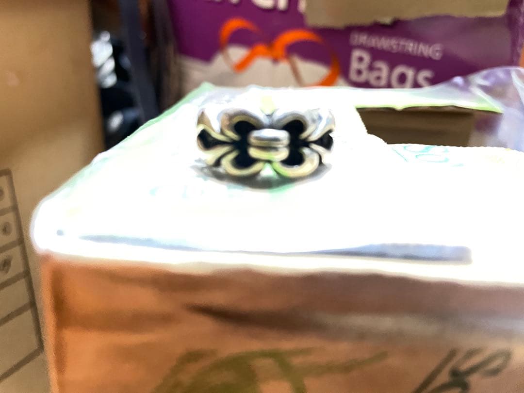 Leathers&Treasures　シェブロンリング 17号