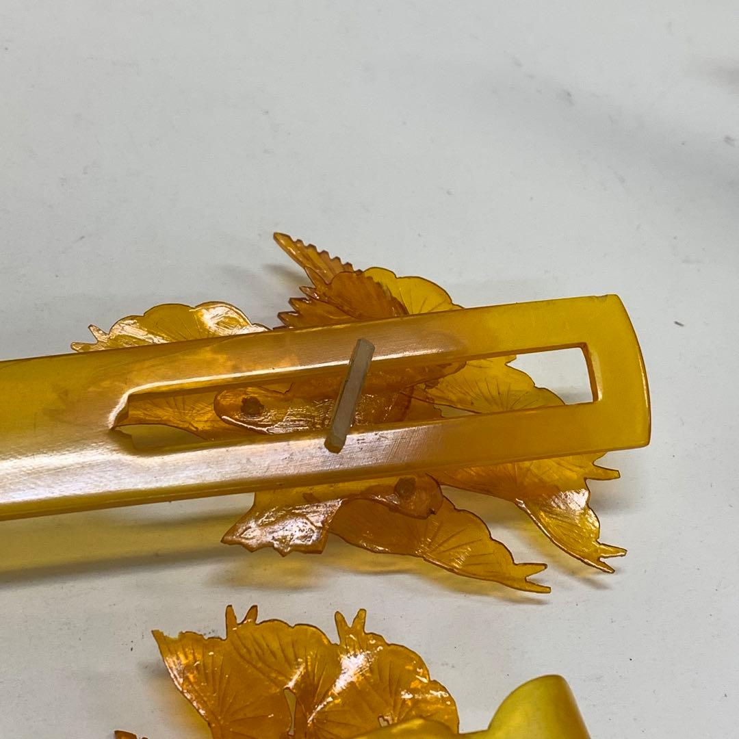 花嫁簪セット 和装 鼈甲？アンティーク かんざし 結婚式