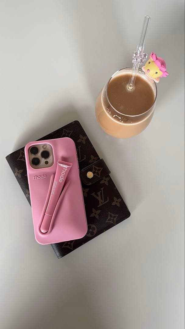 【PUPU☆】rhode ribbonケースリップ付き