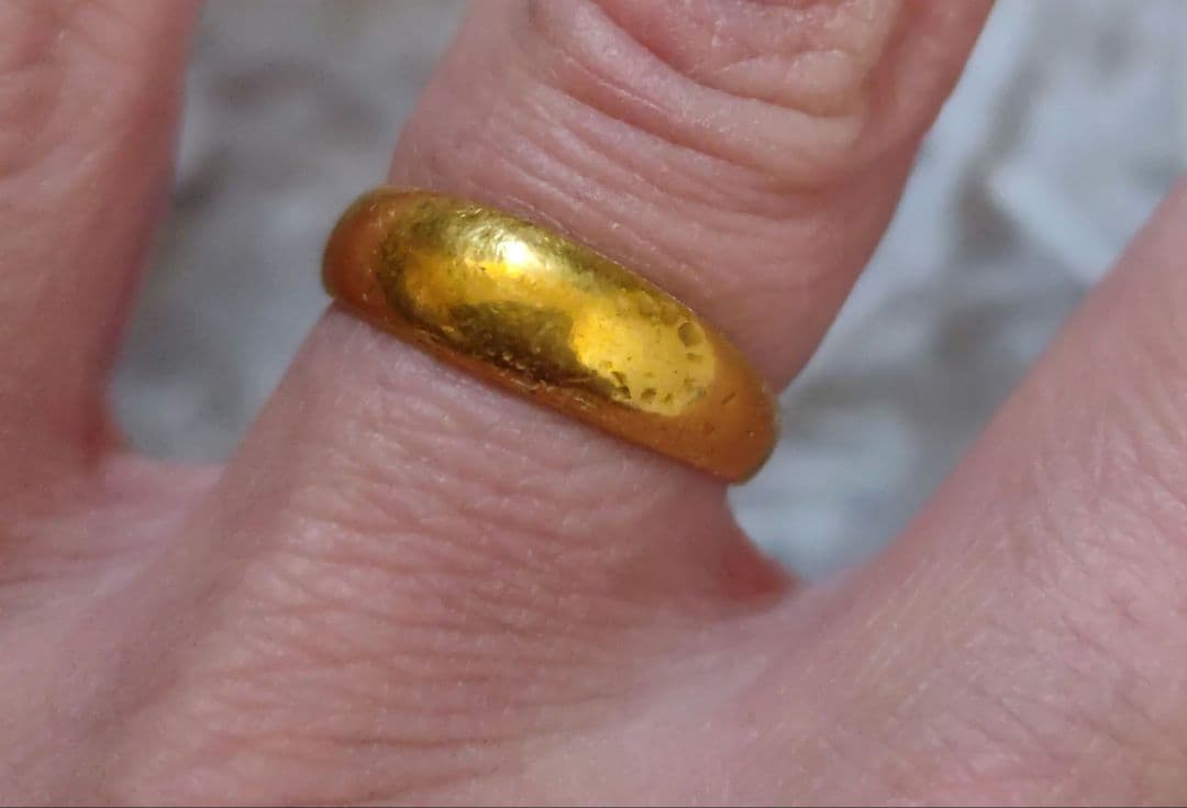 純金指輪　最終値下げ　今月削除します。