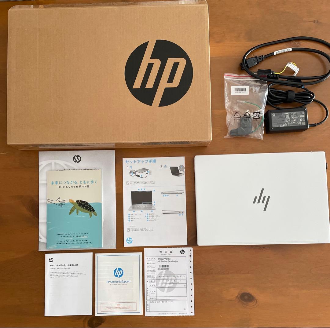【値下げです❗️】HP Pavilion Aero 13 ホワイト