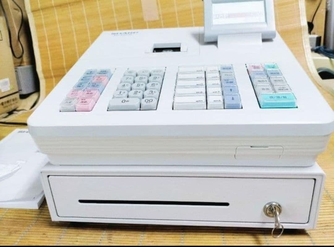 シャープレジスター　XE-A207w-wPC連携売上管理設定無料　617100