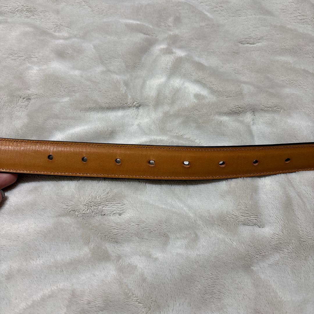 シンゾーン shinzone ベルト PLUMP ゴールド レザー オブラダ