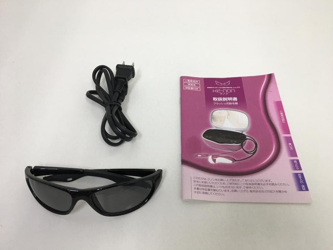 未使用カートリッジ付 美品 ケノン ke-non 家庭用脱毛器 V4.1