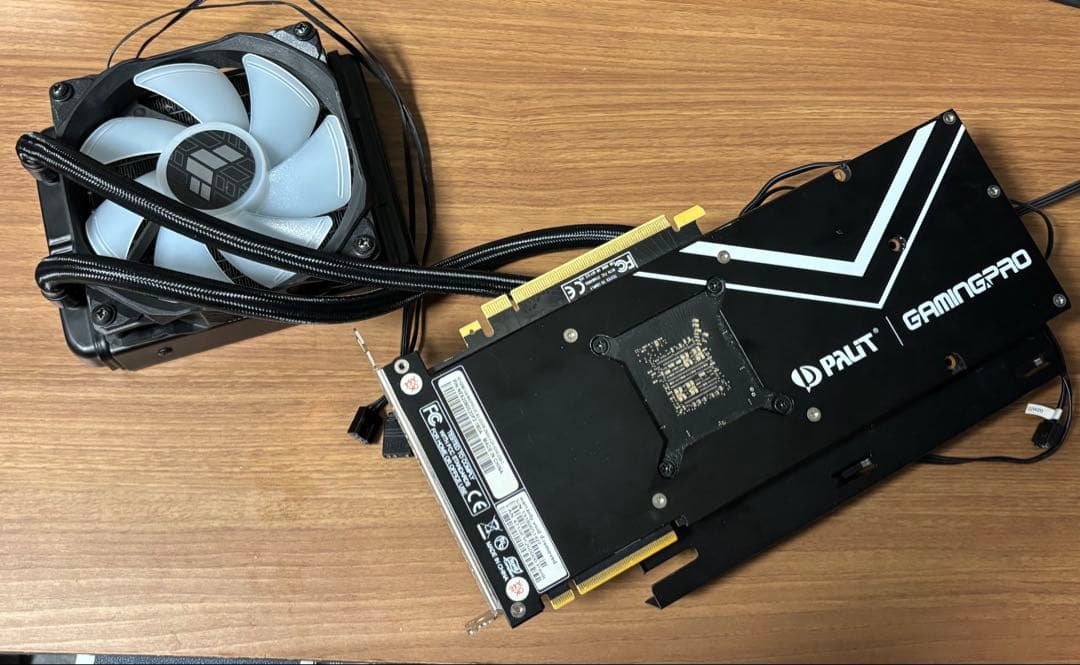 PALIT GamingPro RTX2080 NZXT水冷グラフィックボード