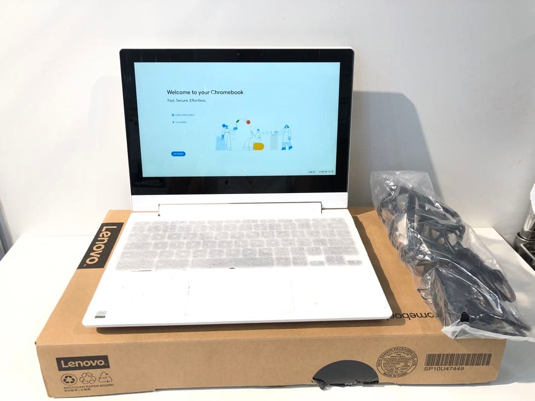 s1749 美品 Lenovo クロムブック C330 ホワイト パソコン