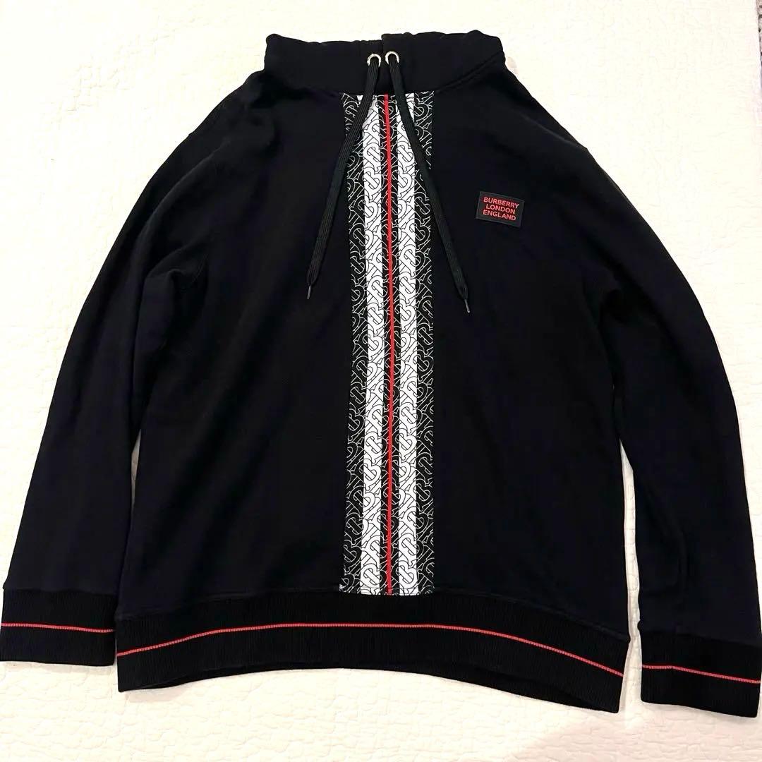BURBERRY バーバリー TBモノグラム オーバーサイズ パーカー L